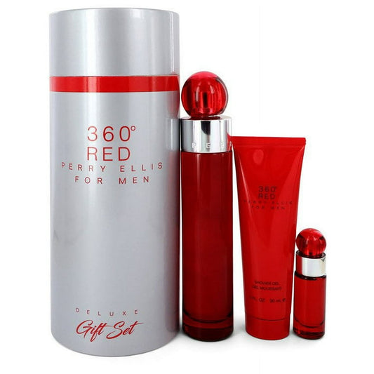 360 Red Perry Ellis For Men Deluxe Gift Set