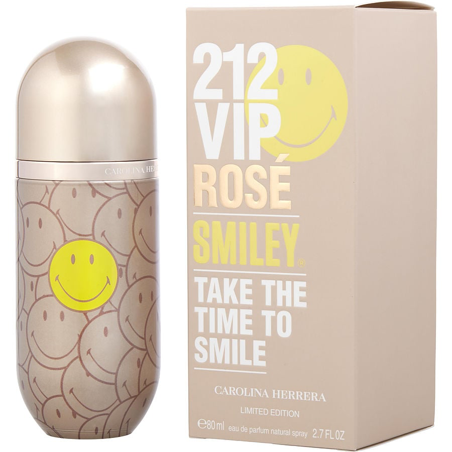 212 VIP Rose Smiley Take Time to Smile Carolina Herrera Eau de Parfum